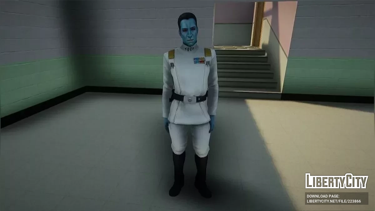 Гранд-адмирал Траун из Star Wars / GTA San Andreas