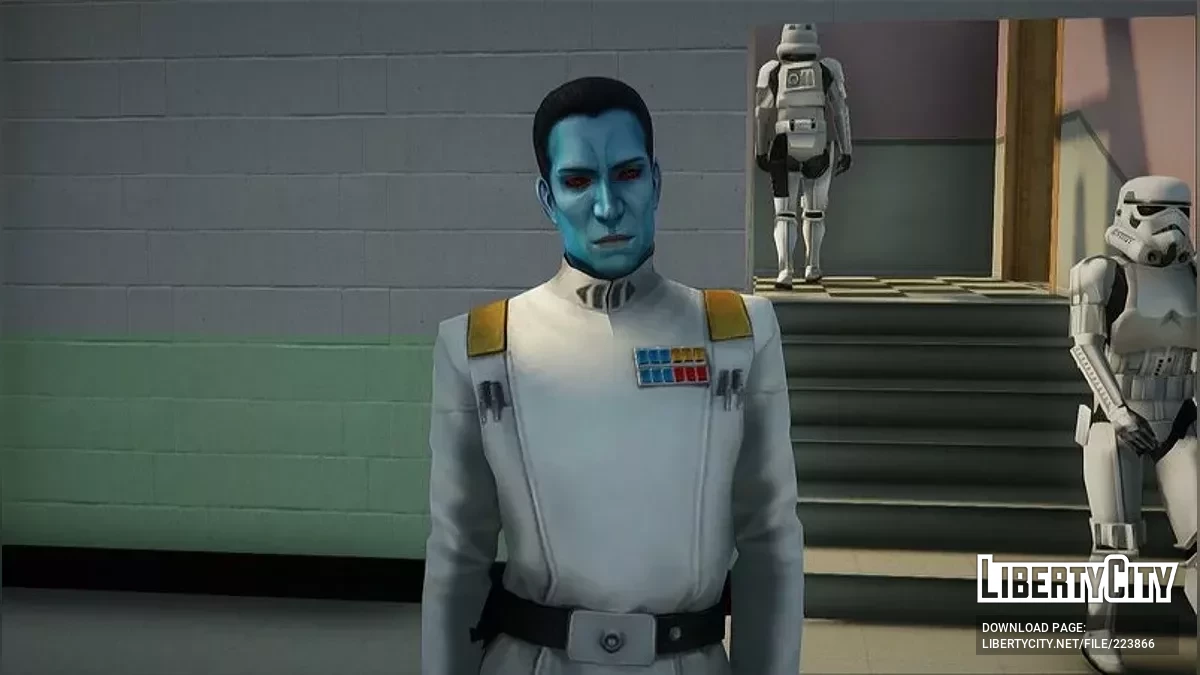 Гранд-адмирал Траун из Star Wars / GTA San Andreas