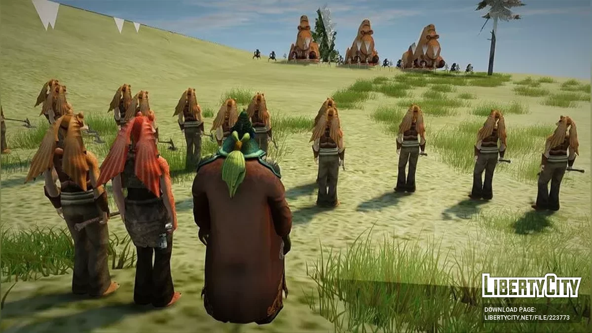 Гунганы из Star Wars / GTA San Andreas