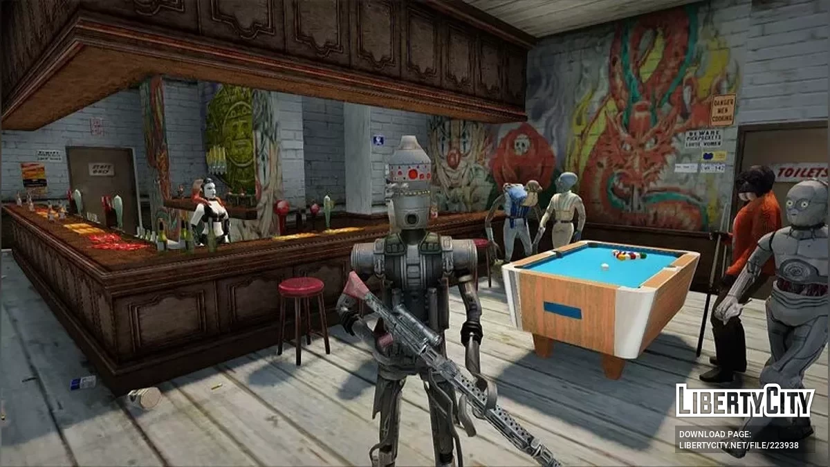 IG-88 из Star Wars / GTA San Andreas