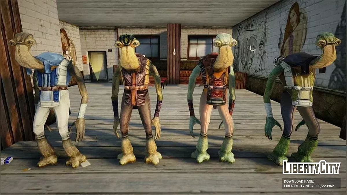 Иторианцы из Star Wars / GTA San Andreas