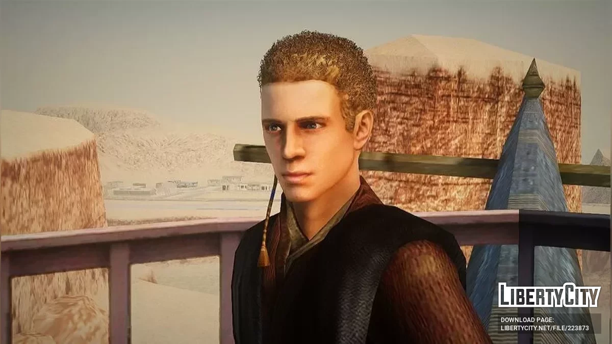 Энакин Скайуокер и Оби-Ван Кеноби из Star Wars / GTA San Andreas
