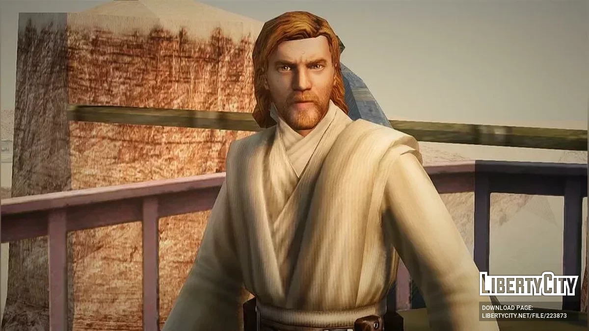 Энакин Скайуокер и Оби-Ван Кеноби из Star Wars / GTA San Andreas