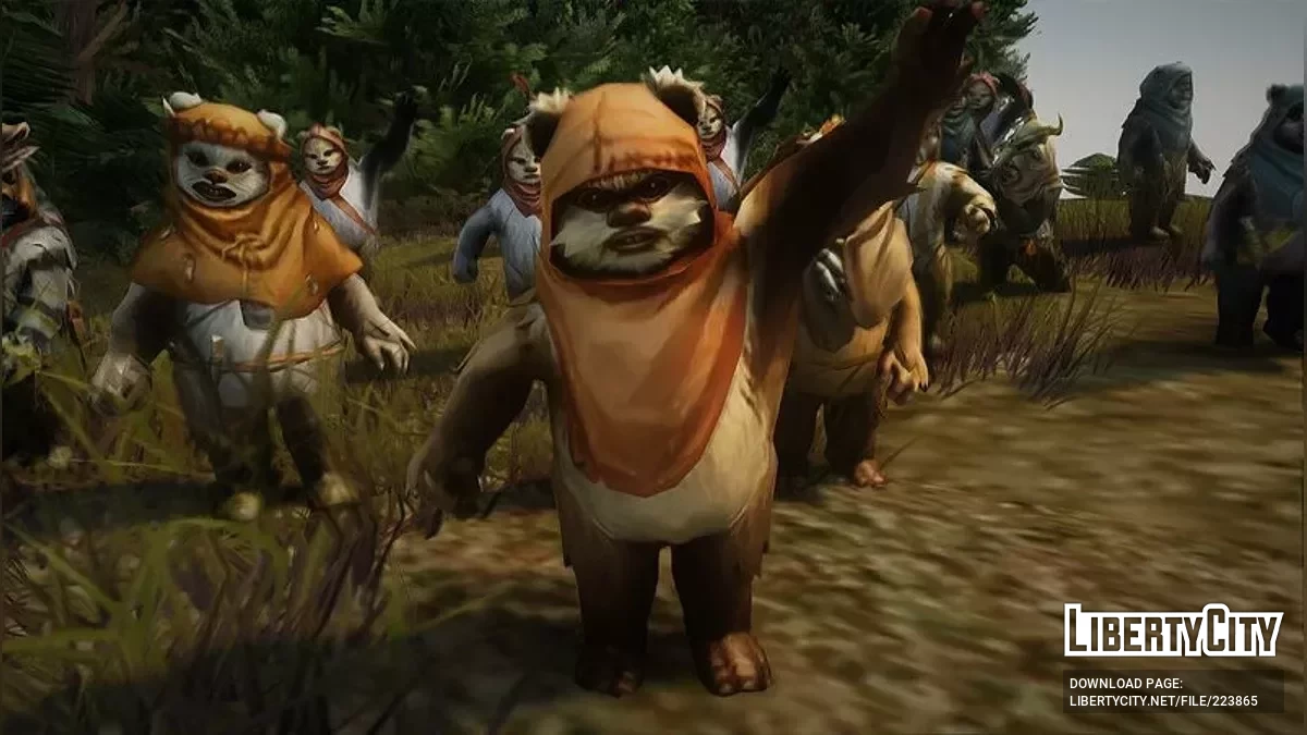 Эвоки из Star Wars / GTA San Andreas