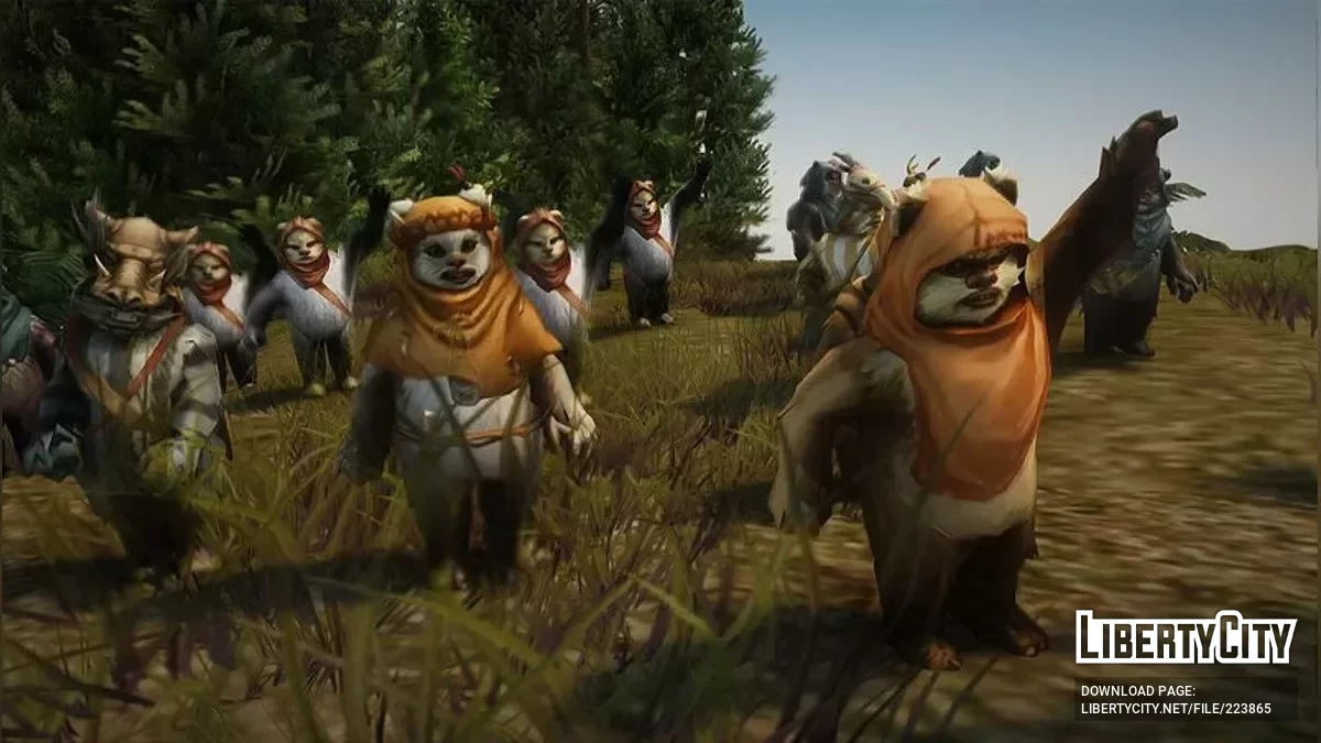 Эвоки из Star Wars / GTA San Andreas