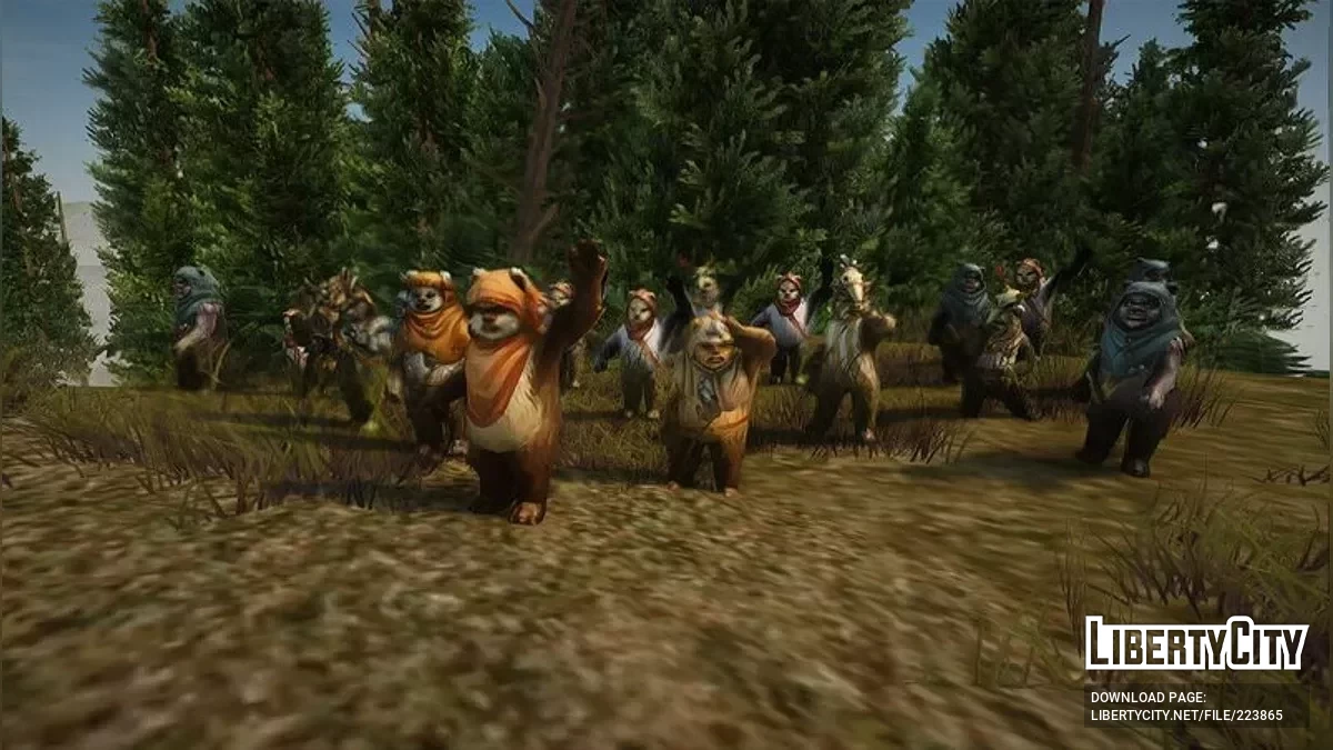 Эвоки из Star Wars / GTA San Andreas