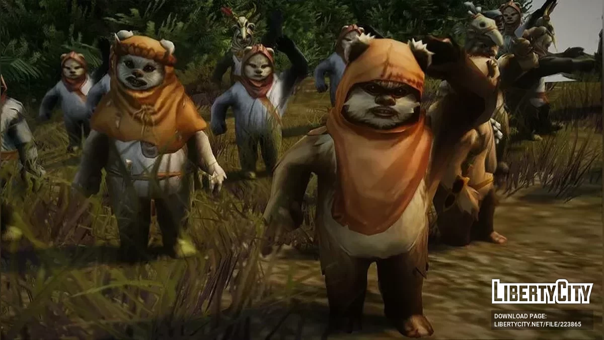 Эвоки из Star Wars / GTA San Andreas