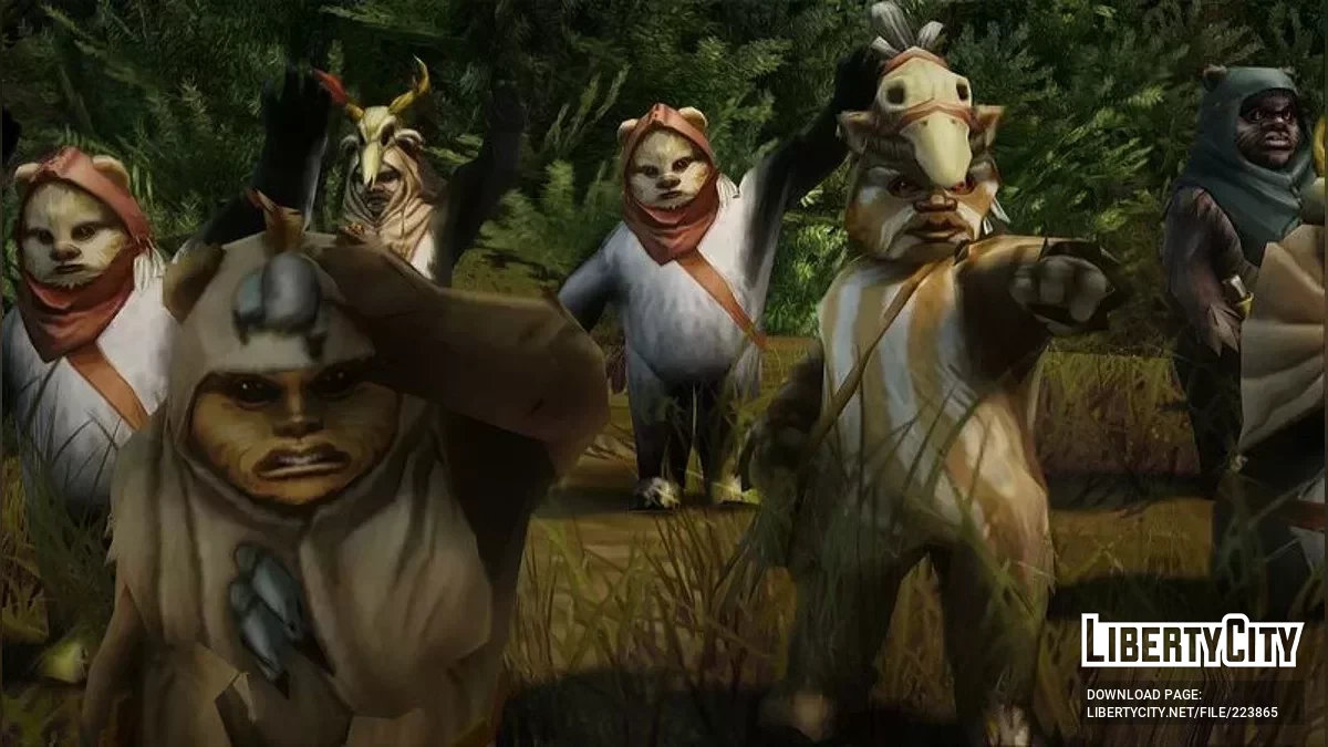 Эвоки из Star Wars / GTA San Andreas