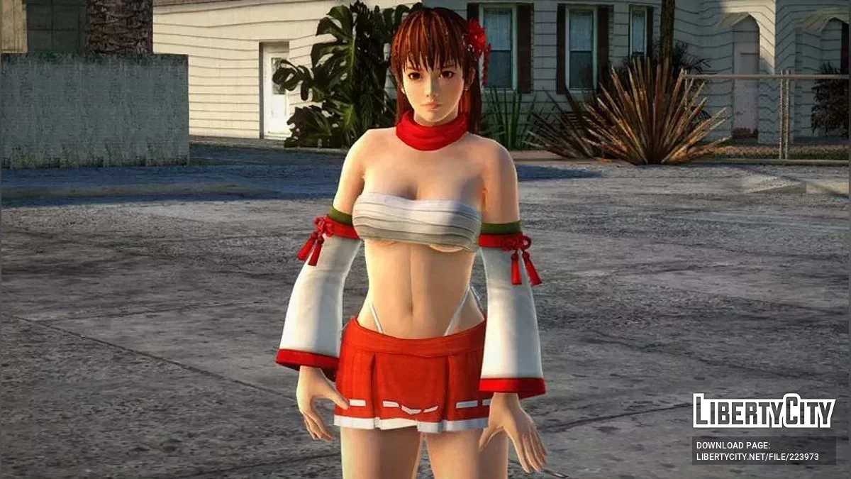 Касуми из Dead or Alive 5 Last Round / GTA San Andreas