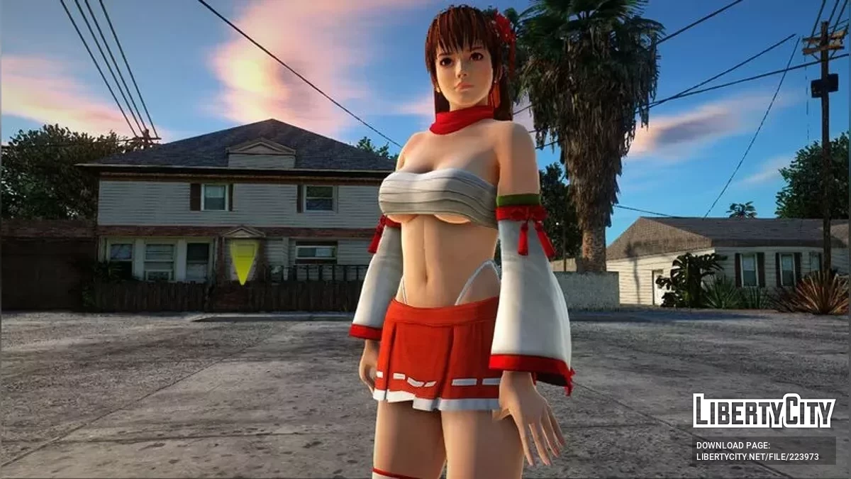 Касуми из Dead or Alive 5 Last Round / GTA San Andreas