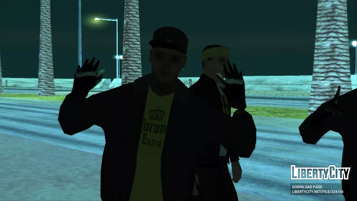 Сборник скинов бандитов-латиносов / GTA San Andreas