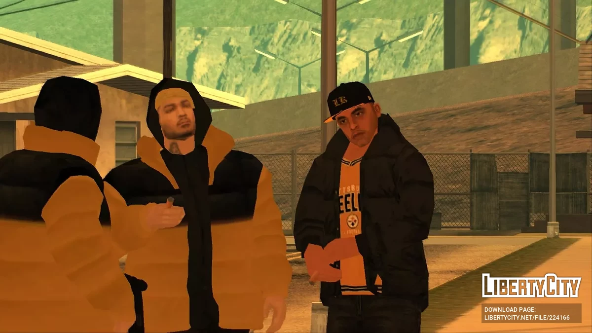Сборник скинов бандитов-латиносов / GTA San Andreas