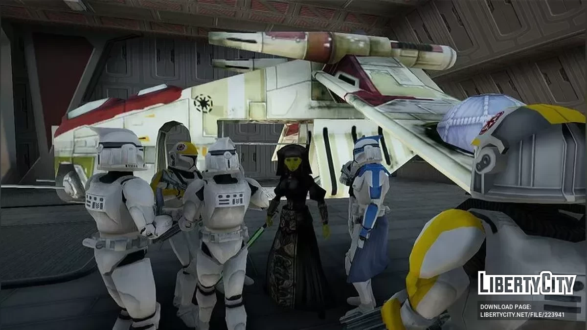 Луминара Ундули из Star Wars / GTA San Andreas