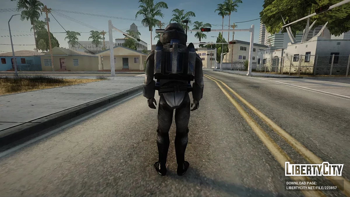 Мандалорец из Star Wars / GTA San Andreas
