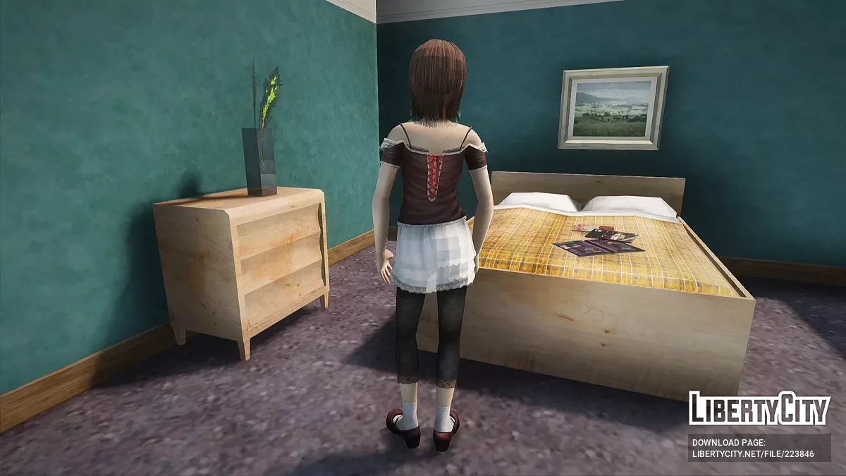 Мио Амакура из Fatal Frame II: Deep Crimson Butterfly / GTA San Andreas