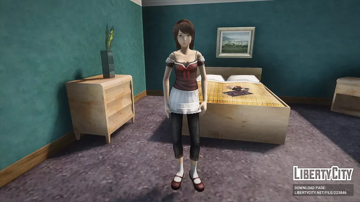 Мио Амакура из Fatal Frame II: Deep Crimson Butterfly / GTA San Andreas
