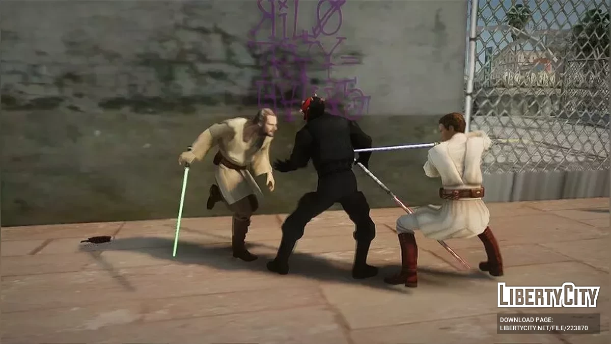Оби-Ван Кеноби из Star Wars / GTA San Andreas