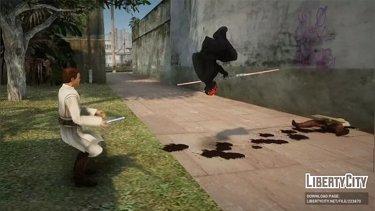 Оби-Ван Кеноби из Star Wars / GTA San Andreas