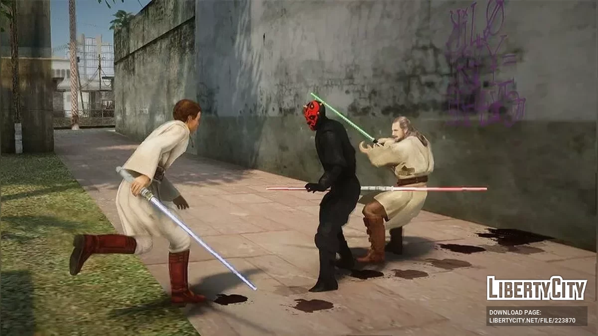 Оби-Ван Кеноби из Star Wars / GTA San Andreas
