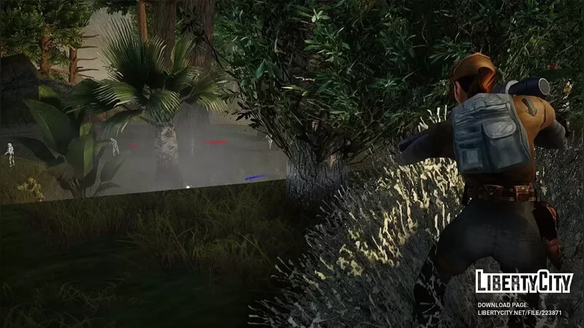 Повстанческие солдаты из Star Wars / GTA San Andreas