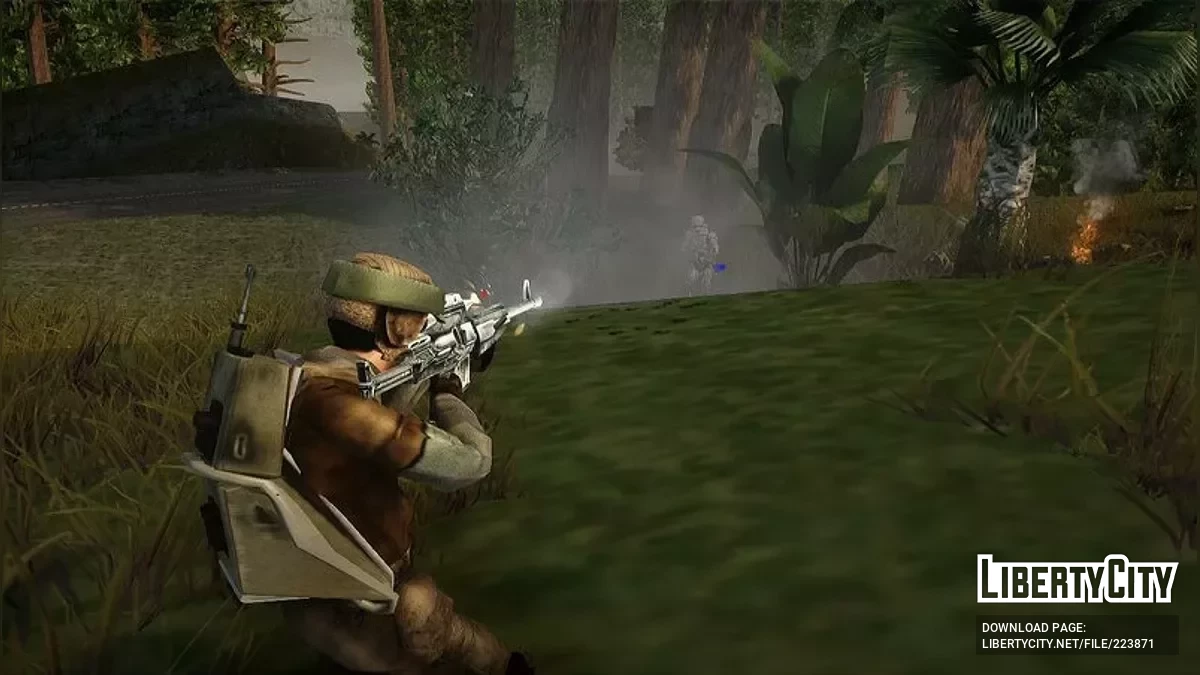 Повстанческие солдаты из Star Wars / GTA San Andreas