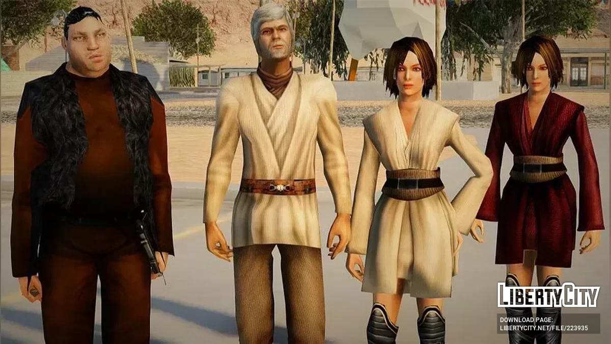 Рандомный пак скинов №2 из Star Wars / GTA San Andreas