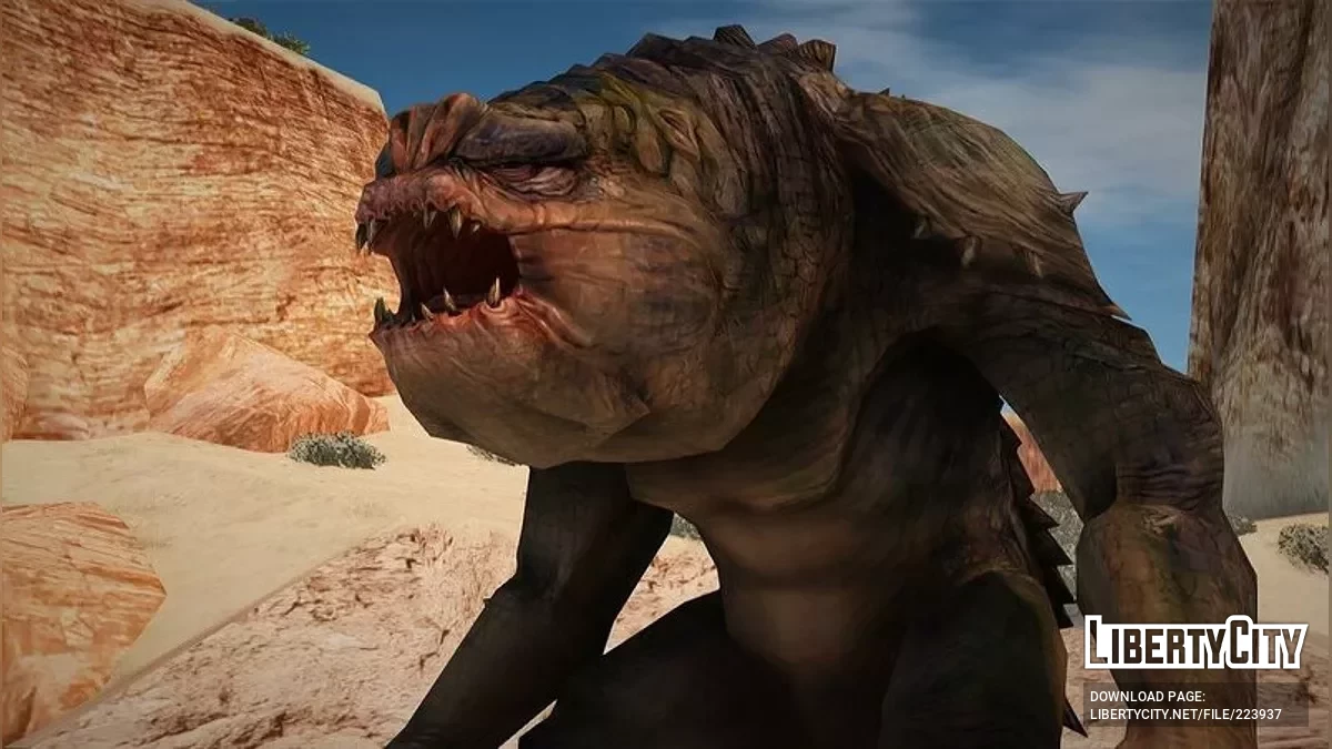 Ранкор из Star Wars / GTA San Andreas