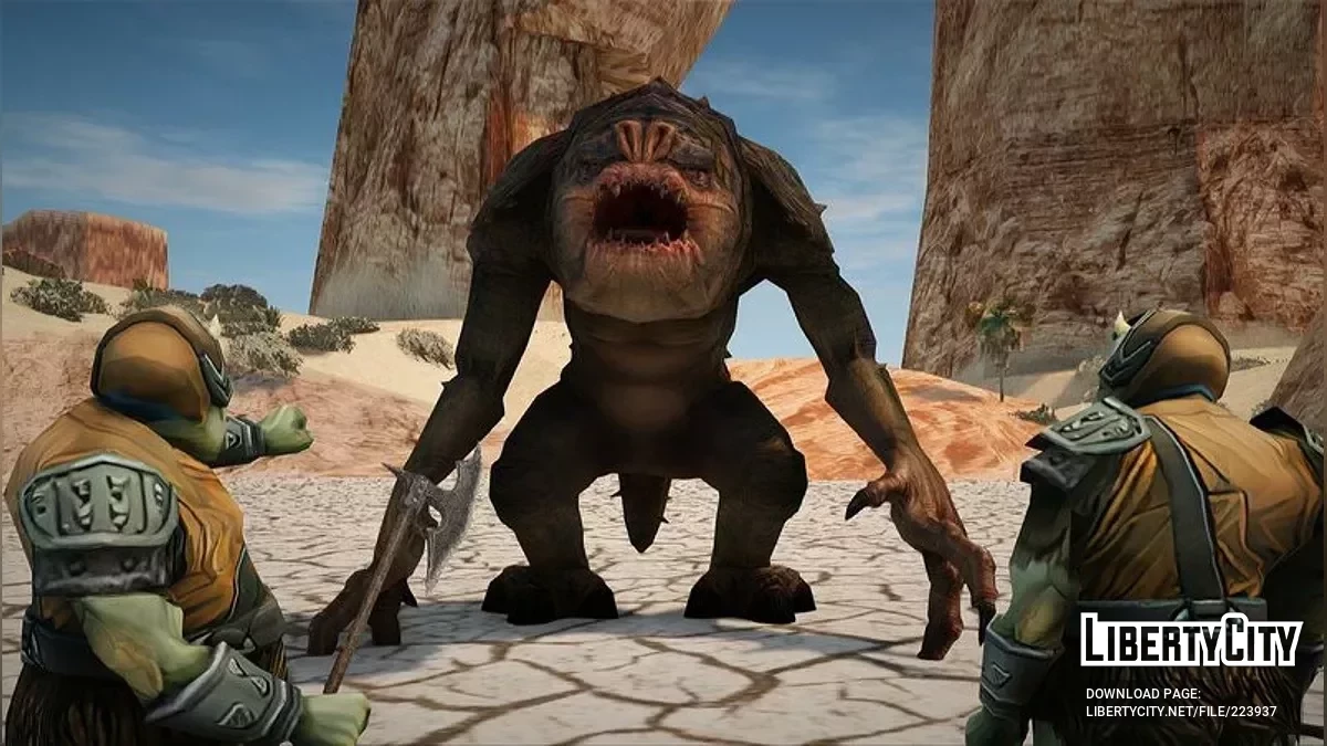 Ранкор из Star Wars / GTA San Andreas