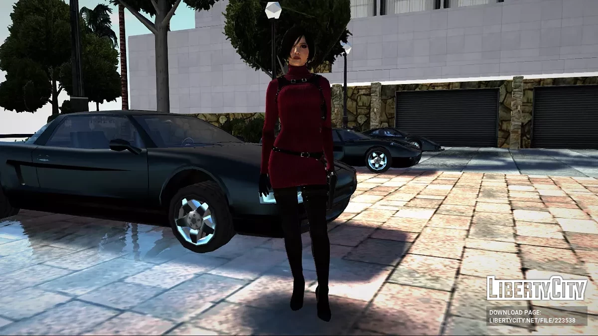 Ада Вонг из Resident Evil 4 Remake / GTA San Andreas