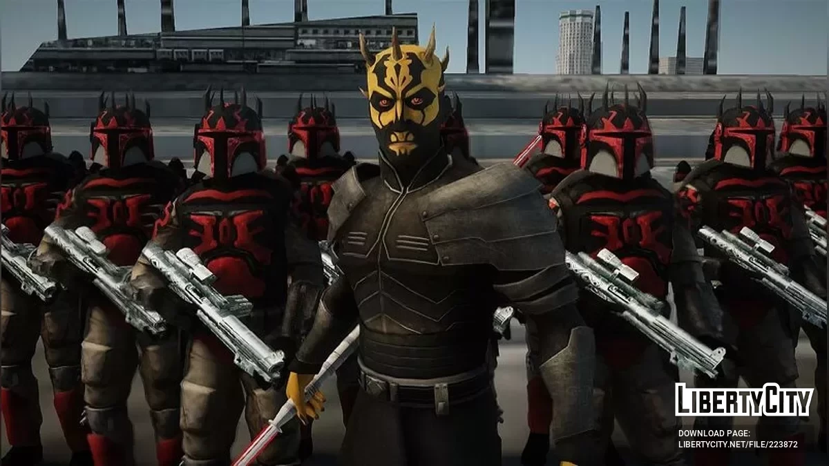 Саваж Опресс и Дарт Мол из Star Wars / GTA San Andreas