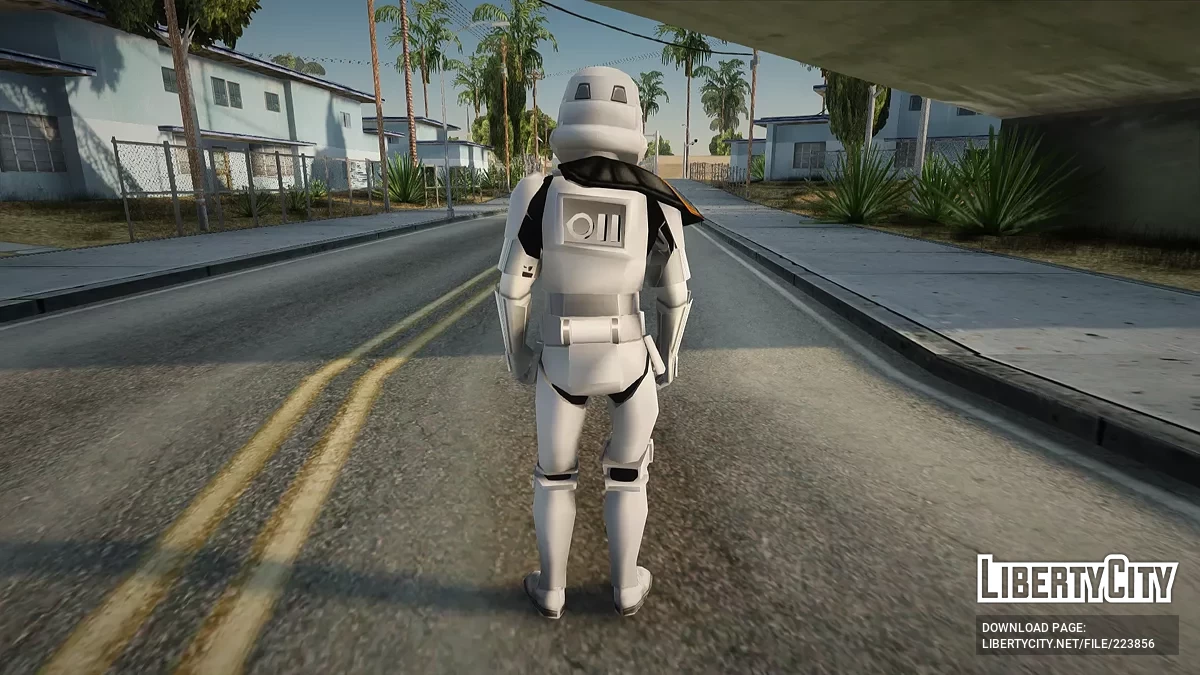 Штурмтрупер из Star Wars / GTA San Andreas
