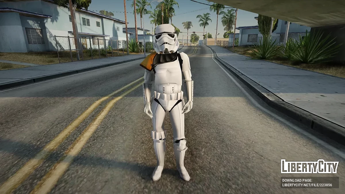 Штурмтрупер из Star Wars / GTA San Andreas