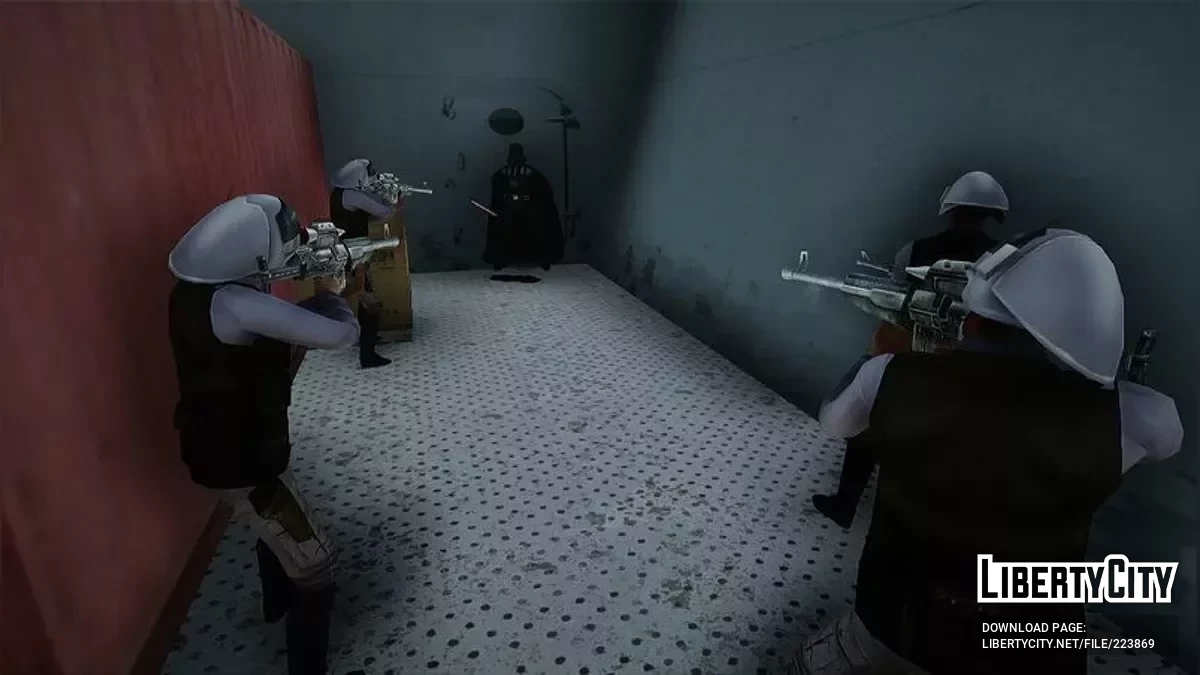Скины повстанческих солдат из Star Wars / GTA San Andreas