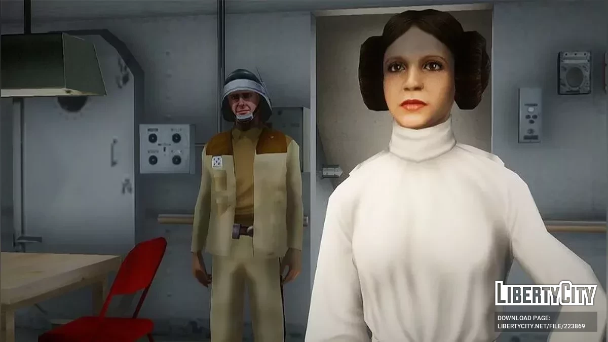 Скины повстанческих солдат из Star Wars / GTA San Andreas