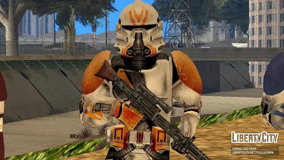 Star Wars — Clone Skins / GTA San Andreas