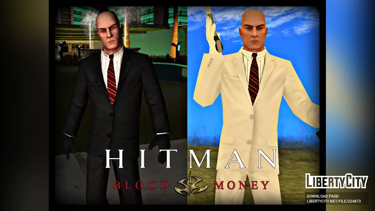 Агент 47 (Hitman: Blood Money) / GTA San Andreas