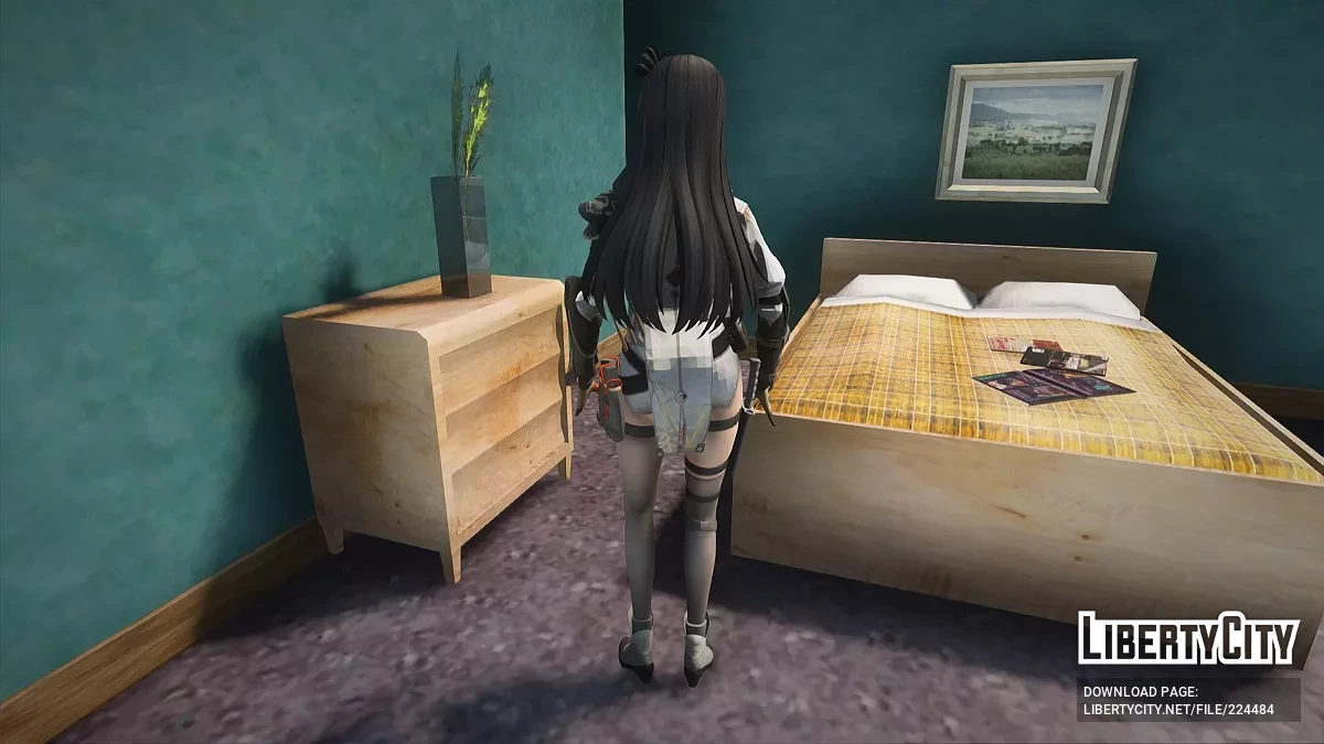 Цюнцзю из Girls' Frontline: Exilium / GTA San Andreas
