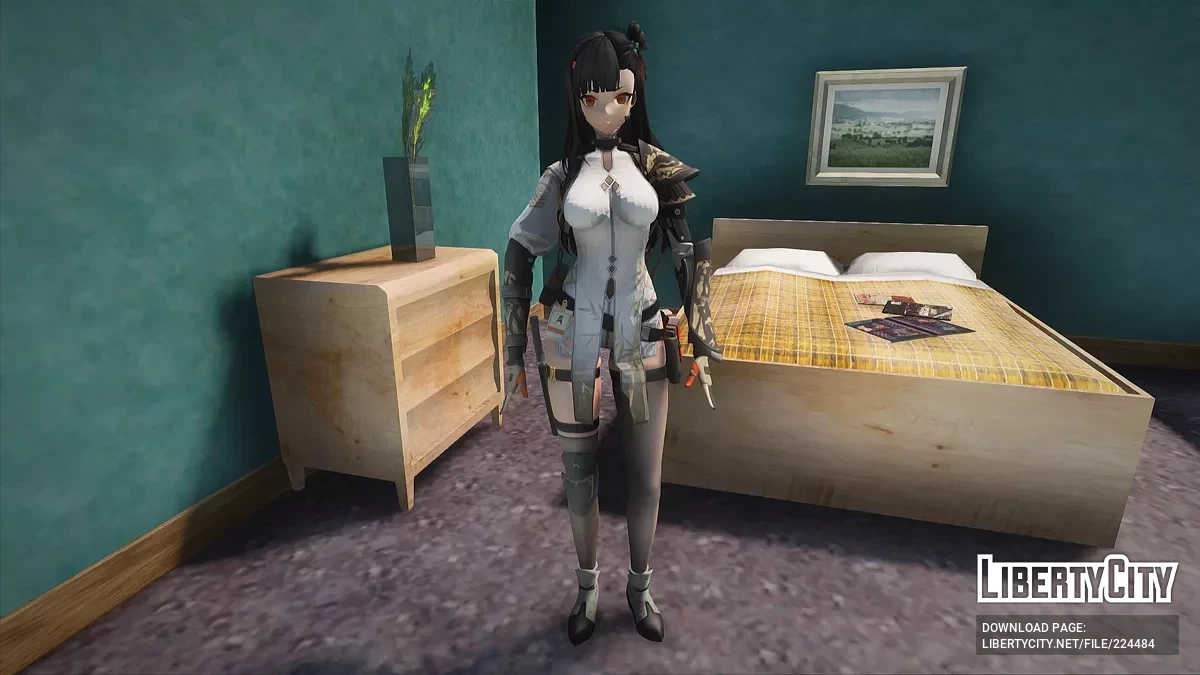 Цюнцзю из Girls' Frontline: Exilium / GTA San Andreas
