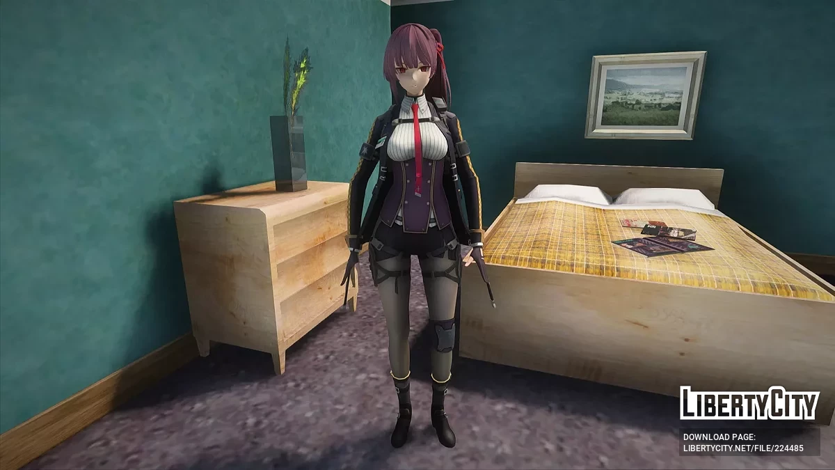 Макиатто из Girls' Frontline 2: Exilium / GTA San Andreas