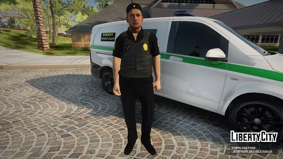 Охранник компании «ШЕРИФ» / GTA San Andreas