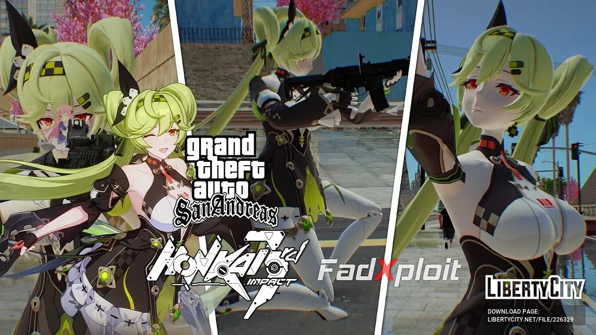Аи Гиперион Λ - Хроно Нави из Honkai Impact / GTA San Andreas