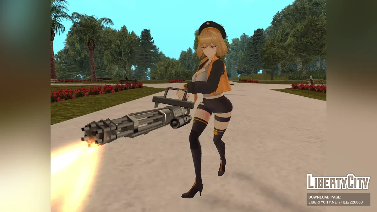 Anis (Goddess of Victory: Nikke) / GTA San Andreas