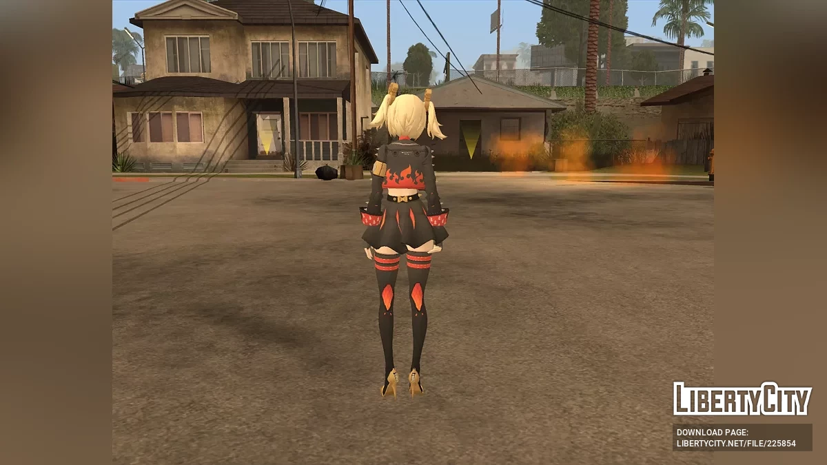 Burnice White (Zenless Zone Zero) / GTA San Andreas