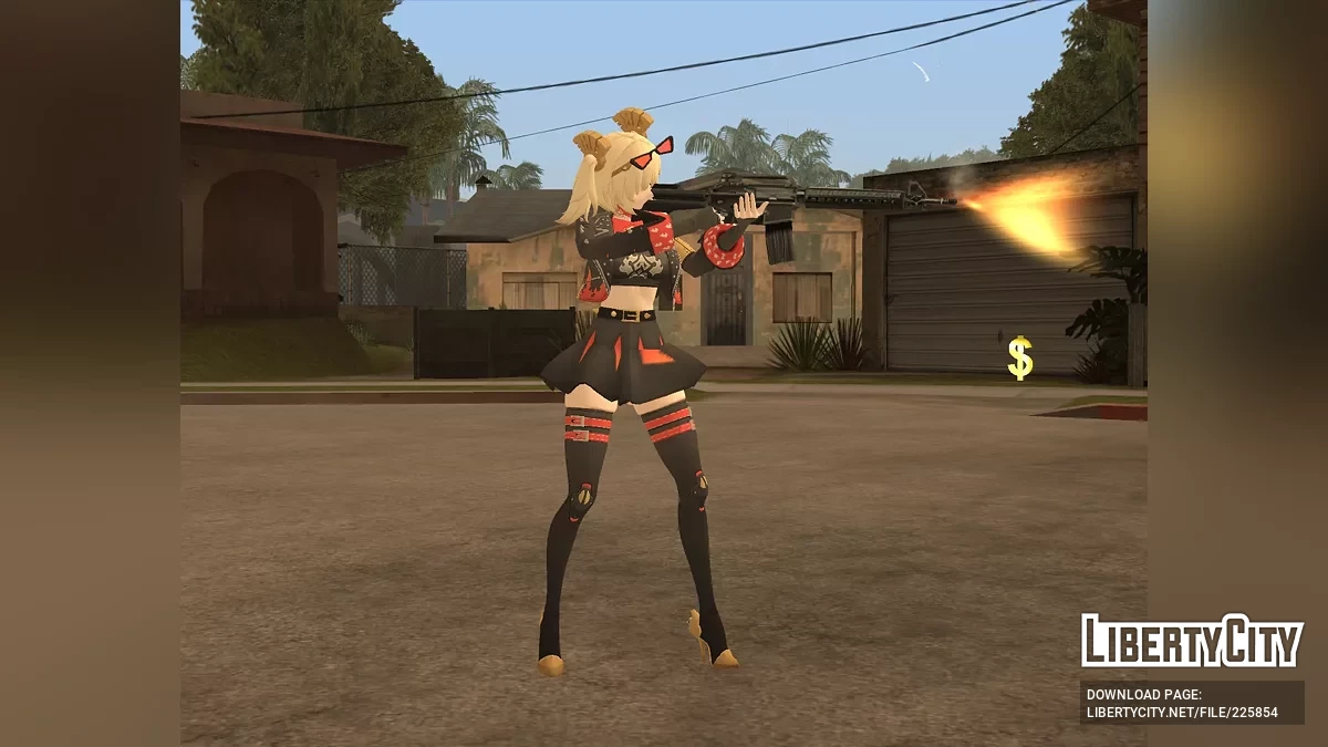Burnice White (Zenless Zone Zero) / GTA San Andreas