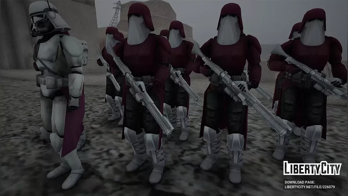 Галактические морпехи из Star Wars / GTA San Andreas
