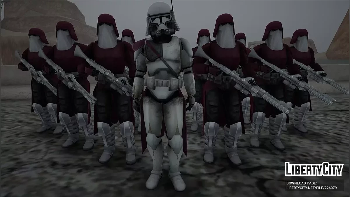 Галактические морпехи из Star Wars / GTA San Andreas