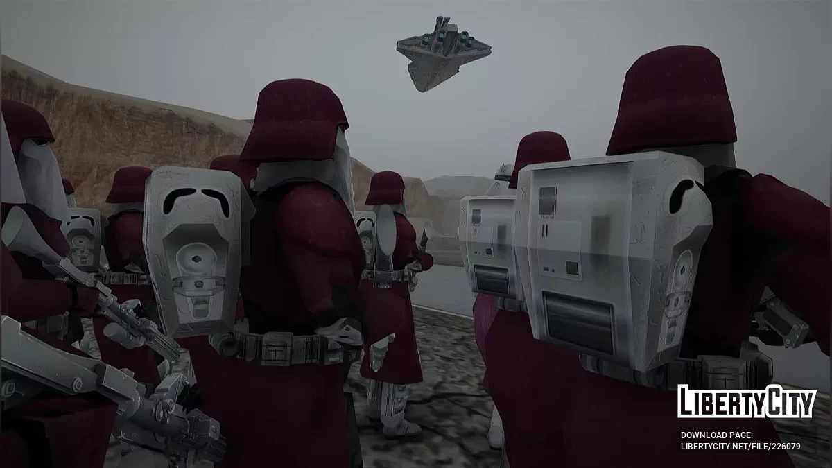 Галактические морпехи из Star Wars / GTA San Andreas