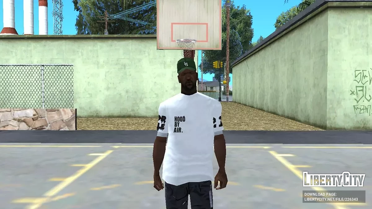 Свит Джонсон в белой футболке / GTA San Andreas