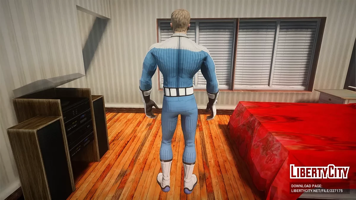 Человек-факел из The Fantastic 4: First Steps (Fortnite) / GTA San Andreas