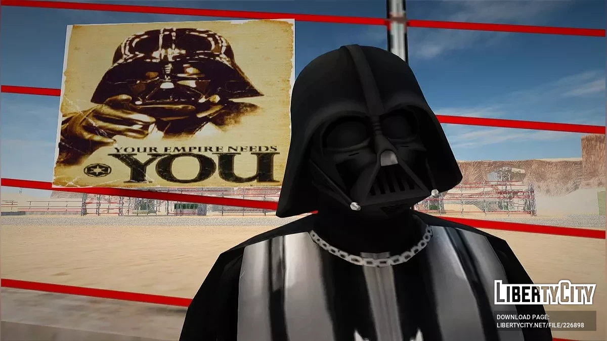 Дарт Вейдер из Star Wars / GTA San Andreas